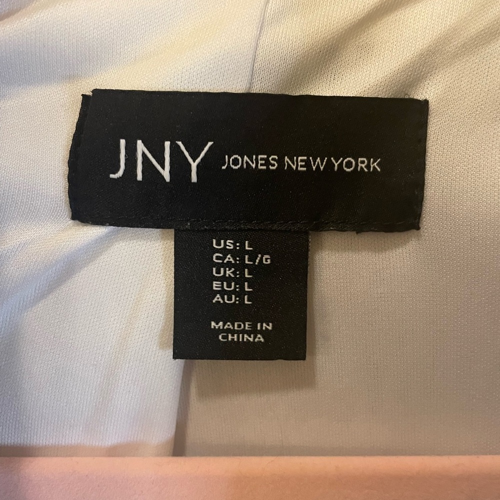 Jones New York Women's Pinstripe Seersucker Blazer - Picture 2 of 3